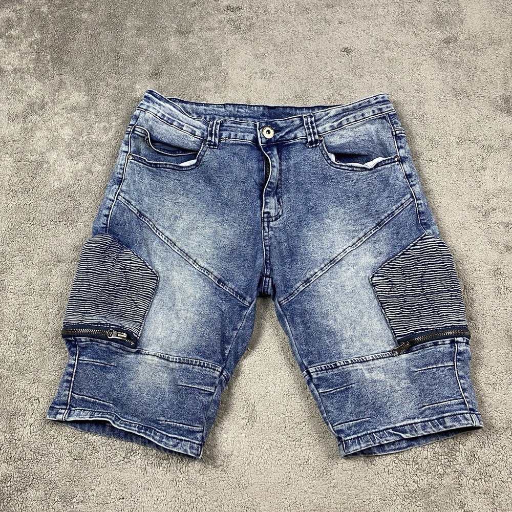 Phat Farm Jean Shorts Mens 34 Waist Blue Denim Medium‎ Wash
